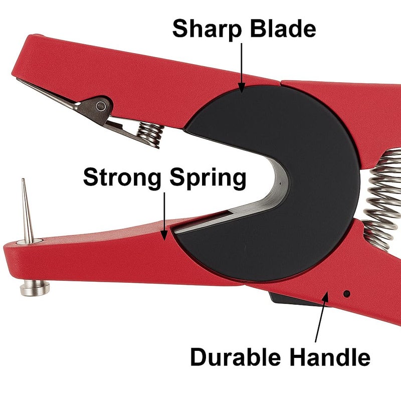 Glamorway Livestock Ear Tag Applicator Tool â€“ Heavy Duty Metal Tagging Pliers for Cattle, Goats, Sheep, and Farm Animal Identification - Image 3